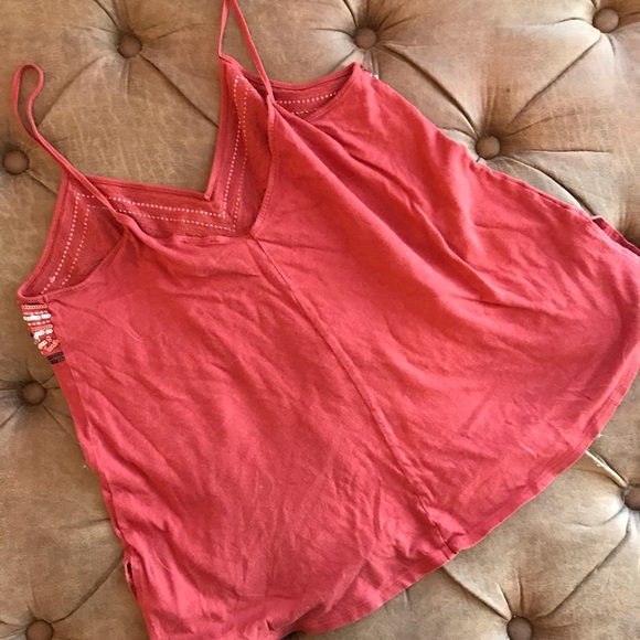 Red Express tank with sequins - Picture 3 of 3
